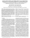 Sử dụng công nghệ du lịch thông minh và sự tác động đến ý định hành vi của du khách: Nghiên cứu tại điểm đến Đà Nẵng