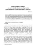 Du lịch xanh và du lịch văn hóa - Giải pháp phát triển bền vững kinh tế địa phương (Nghiên cứu trường hợp Di sản văn hóa thế giới Hội An, Quảng Nam)