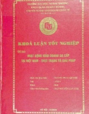 Luận văn: Hoạt động kinh doanh đa cấp tại Việt nam thực trạng và giải pháp