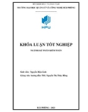 Khóa luận tốt nghiệp: Hoàn thiện công tác kế toán hàng hóa tại Công ty cổ phần Thương mại - Xuất nhập khẩu Thủ công mỹ nghệ Hải Phòng