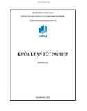 Khóa luận tốt nghiệp: Tổ chức và hoạt động của ủy ban nhân dân cấp xã trên địa bàn thành phố Hải Phòng