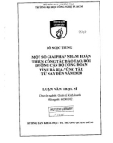 Luận văn Thạc sĩ Quản trị kinh doanh: Một số giải pháp nhằm hoàn thiện công tác đào tạo, bồi dưỡng cán bộ công đoàn tỉnh Bà Rịa - Vũng Tàu từ nay đến năm 2020