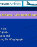 Thuyết trình: Vietnam Airlines - Linh hoạt để cạnh tranh