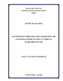 Luận văn Thạc sĩ Kinh tế: Giải pháp hoàn thiện hoạt động marketing cho sản phẩm gas bình tại Công ty TNHH Gas Petrolimex Sài Gòn