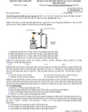 Đề kiểm tra chất lượng ôn thi THPT quốc gia lần 5 năm 2015 môn: Hóa học - Mã đề thi 357 (Có đáp án)