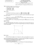 Đề tuyển sinh vào lớp 6 môn Toán năm 2020-2021 - Trường THCS Chu Văn An (Tạo nguồn)