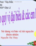 Giáo án điện tử môn Địa lý: Địa lý 12