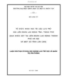 Tóm tắt Luận văn Thạc sĩ Khoa học: Tổ chức khoa học tài liệu lưu trữ của Liên Đoàn lao động tỉnh, thành phố