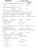 Đề thi khảo sát chất lượng đầu năm lớp 11 năm học 2017-2018 môn Toán trường THPT Trần Phú