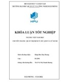 Khóa luận tốt nghiệp: Thực trạng và giải pháp nâng cao chất lượng dịch vụ của bộ phận buồng phòng tại Flamingo Cát Bà Resort