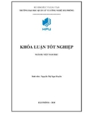 Khóa luận tốt nghiệp: Thực trạng và giải pháp nâng cao chất lượng dịch vụ tại khách sạn Đức Vượng – thành phố Hồ Chí Minh