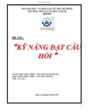 Bài kiểm tra cuối khóa môn Kỹ năng thuyết trình - Mã 05