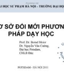 Bài giảng Cơ sở đổi mới phương pháp dạy học - Prof. Dr. Bernd Meier, Dr. Nguyễn Văn Cường