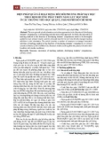 Biện pháp quản lí hoạt động đổi mới phương pháp dạy học theo định hướng phát triển năng lực học sinh ở các trường tiểu học quận 2, thành phố Hồ Chí Minh