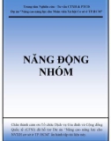 Năng động nhóm - Trung tâm Nghiên cứu Tư vấn CTXH & PTCĐ