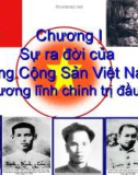 Bài giảng Đường lối Cách mạng của Đảng Cộng sản Việt Nam: Chương I - ThS. Dương Thị Thanh Hậu