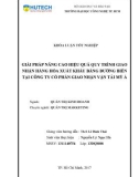 Khóa luận tốt nghiệp Quản tri marketing: Giải pháp nâng cao hiệu quả quy trình giao nhận hàng hóa xuất khẩu bằng đường biển tại Công ty cổ phần giao nhận vận tải Mỹ Á