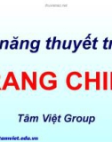 Kỹ năng thuyết trình TRANG CHIẾU