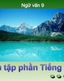 Bài giảng Ngữ văn 9 - Bài 27: Ôn tập phần tiếng Việt