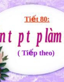 Bài giảng Ngữ văn 9 - Bài 16: Ôn tập phần tập làm văn