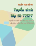 Bộ đề thi tuyển sinh vào lớp 10 môn Toán năm 2019-2020