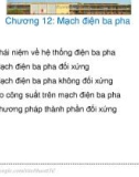 Bài giảng Lý thuyết mạch điện 1: Chương 12 - TS. Trần Thị Thảo