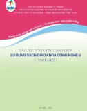 Tài liệu bồi dưỡng giáo viên sử dụng SGK Công nghệ 6 Cánh diều