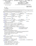 Đề thi KSCL môn Hóa học lớp 12 năm 2017-2018 - Sở GD&ĐT Quảng Nam - Mã đề 310