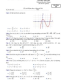 Đề KSCL ôn thi THPT Quốc gia môn Toán năm 2019 có đáp án - Trường THPT Nhã Nam (Lần 1)