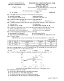 Đề kiểm tra chất lượng đầu năm môn Địa lí lớp 12 năm 2022-2023 có đáp án - Trường THPT Hàn Thuyên, Bắc Ninh