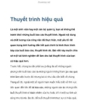 Thuyết trình hiệu quả