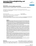 báo cáo khoa học: Assessment of level-walking aperiodicity