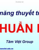 Kỹ năng Chuẩn bị thuyết trình