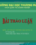 Các kỹ năng thuyết trình