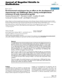 Báo cáo khoa hoc: Environmental enrichment has no effect on the development of dopaminergic and GABAergic fibers during methylphenidate treatment of early traumatized gerbils