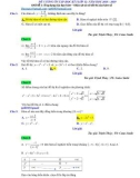 Đề cương ôn tập học kỳ 1 môn Toán lớp 12 năm học 2018-2019