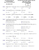 Đề kiểm tra giữa HK2 môn Toán 12 năm 2018-2019 có đáp án - Trường THPT Nguyễn Chí Thanh