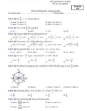 Đề kiểm tra 1 tiết HK2 Đại số 10 năm 2018-2019 có đáp án - Trường THPT Đoàn Thượng (Bài kiểm tra số 6)