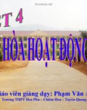 Bài giảng Sinh học 12: Điều hòa hoạt động gen - Phạm Văn An