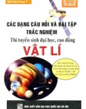 Tuyển tập các dạng câu hỏi và bài tập trắc nghiệm tuyển sinh Đại học, Cao đẳng môn Vật lí: Phần 1