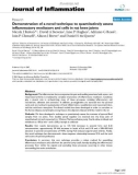 Báo cáo y học: Demonstration of a novel technique to quantitatively assess inflammatory mediators and cells in rat knee joints