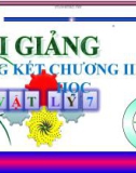 Bài giảng Vật lý 7 bài 30: Tổng kết chương III Điện học