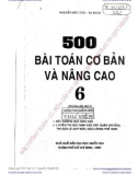 500 bài toán cơ bản và nâng cao 6 (tái bản lần thứ 2): phần 1