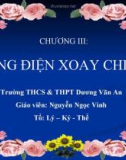 Bài giảng Vật lý 12: CHƯƠNG III