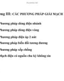 Bài giảng Kỹ thuật điện: Chương 3 - TS. Vũ Xuân Hùng