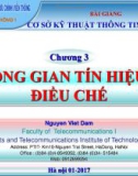 Bài giảng Cơ sở kỹ thuật thông tin vô tuyến: Chương 3 - Nguyễn Viết Đảm