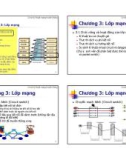 Bài giảng Cơ sở kỹ thuật mạng truyền thông: Chương 3 - PGS. TS. Nguyễn Tiến Ban