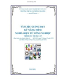 Tài liệu giảng dạy Kỹ năng mềm (Nghề: Điện tử công nghiệp - Trung cấp) - Trường Trung cấp Đông Sài Gòn