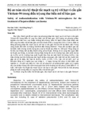 Độ an toàn của kỹ thuật tắc mạch xạ trị với hạt vi cầu gắn Yttrium-90 trong điều trị ung thư biểu mô tế bào gan