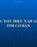 CÁC DẤU HIỆU X QUANG TIM CƠ BẢN